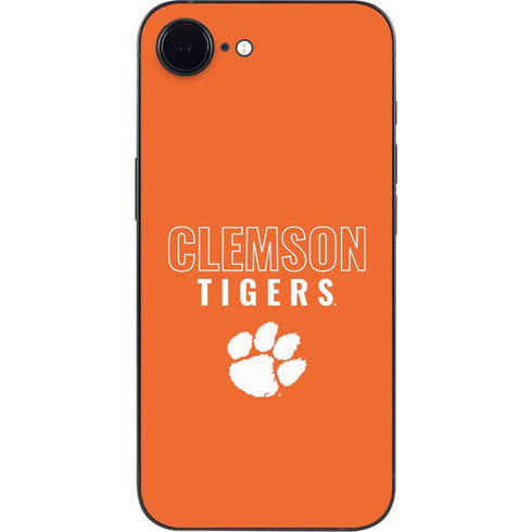 Clemson University Tigers Logo iPhone 16e Skin